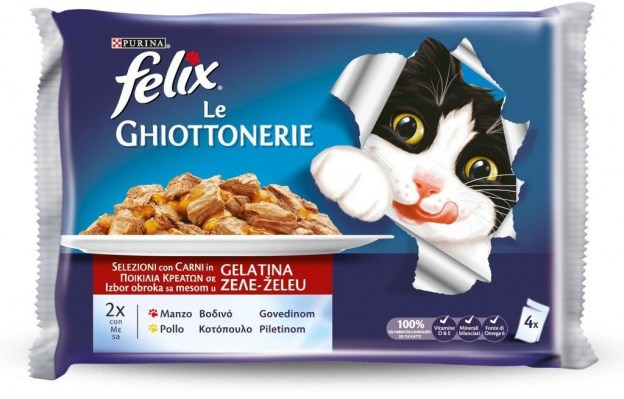Felix Multipack Govedina I Piletina u želeu